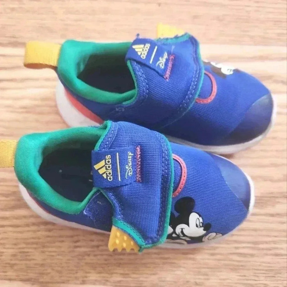 adidas Other - EUC Adidas x Disney Mickey Baby Shoes, Size 6